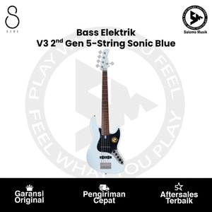 Bass Elektrik Sire Marcus Miller V3 2nd Generation 5-String Sonic Blue