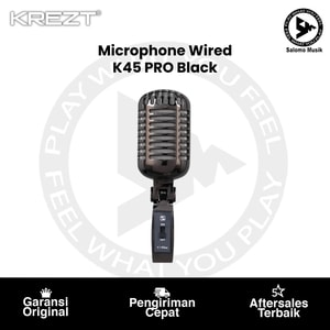 Microphone Wired KREZT K45 PRO Black