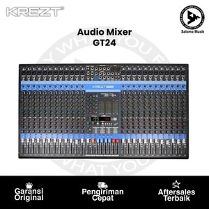 Audio Mixer KREZT GT24 DSP Effect Professional Mixer Original
