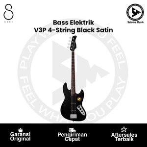 Bass Elektrik Sire Marcus Miller V3P 4-String Black Satin