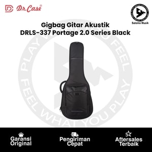 Gigbag Gitar Akustik Dr. Case DRLS-337 Portage 2.0 Black