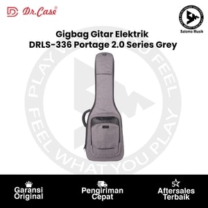 Gigbag Gitar Elektrik Dr. Case Portage 2.0 Series Grey