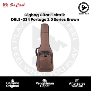 Gigbag Gitar Elektrik Dr. Case Portage 2.0 Series Brown