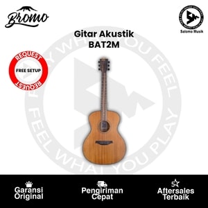 Gitar Akustik Bromo BAT2M Mahogany Dreadnought Original