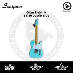 Gitar Elektrik Scorpion Tele Style ST130 Dustin Blue