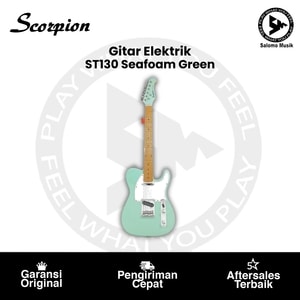 Gitar Elektrik Scorpion Tele Style ST130 Seafoam Green