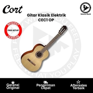 Gitar Klasik Elektrik Cort CEC1 OP Original