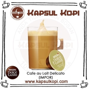 Cafe au lait delicato  Dolce Gusto 