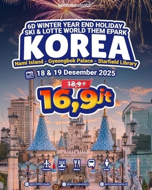 Paket Tour Korea Akhir Tahun