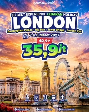 paket tour london inggris