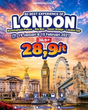 paket wisata london