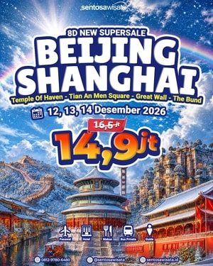 paket tour china beijing shanghai desember