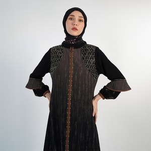 HIKMAT A1364 - Mysteera Arte Abaya