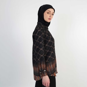 HIKMAT B1349 - Baraka Lines Blouse