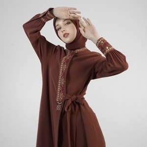 HIKMAT D8411 - Nawra Khat Dress