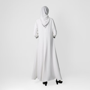 HIKMAT A2282 - Majestic Gleam Abaya