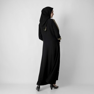 HIKMAT A2282 - Majestic Gleam Abaya