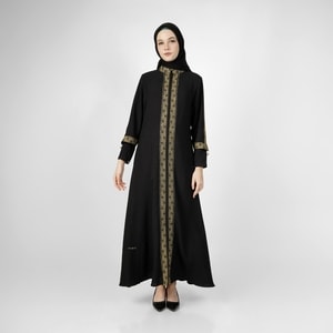 HIKMAT A2282 - Majestic Gleam Abaya