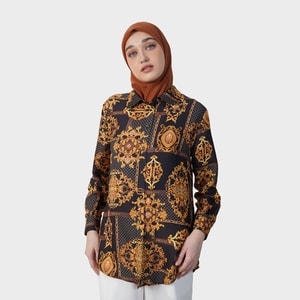 HIKMAT B4467 - Royal Emblem Blouse