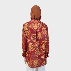 HIKMAT B4467 - Royal Emblem Blouse
