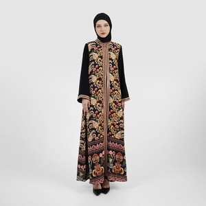 HIKMAT A1374 - Florcrest Era Abaya