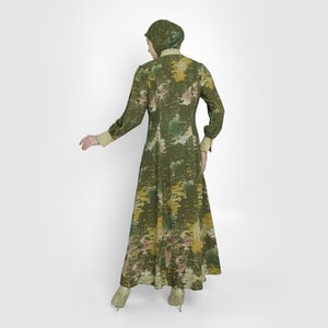 HIKMAT A4127 - Florshade Abaya