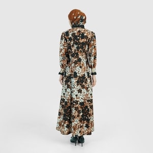 HIKMAT A4138 - Ronce Fleurie Abaya Abaya