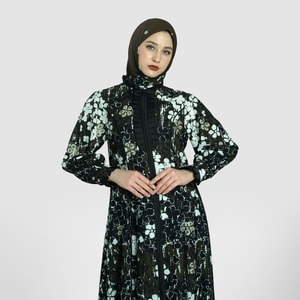 HIKMAT A4138 - Ronce Fleurie Abaya Abaya