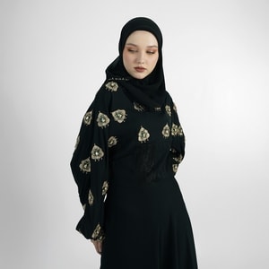 HIKMAT A795 - Serrence Loop Abaya