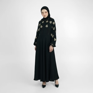 HIKMAT A795 - Serrence Loop Abaya