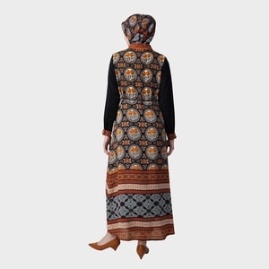 HIKMAT A8896 - Retro Luxe Abaya