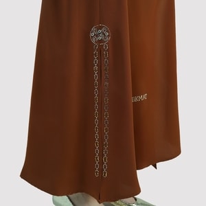 HIKMAT A3828 - Glimmer Drip Abaya