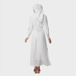 HIKMAT A9866 - Zahra Gold Abaya
