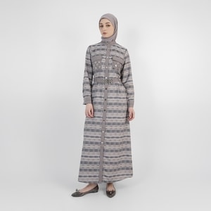 HIKMAT C1345 - Modanah Grid Abaya