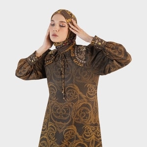 Hikmat Dress Muslimah D4474