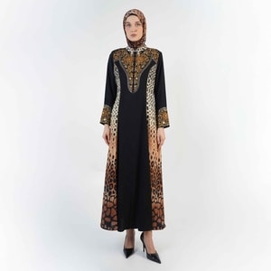 HIKMAT A3842 - Sabbra Growl Abaya