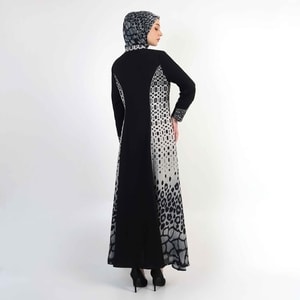 HIKMAT A3842 - Sabbra Growl Abaya