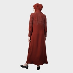 HIKMAT A5811 - Twilight Gleam Abaya