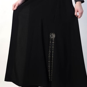 HIKMAT A3828 - Glimmer Drip Abaya