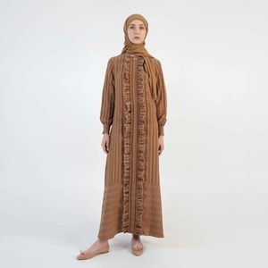 HIKMAT A6599-0 - Ravina Stripes Abaya
