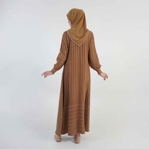 HIKMAT A6599-0 - Ravina Stripes Abaya