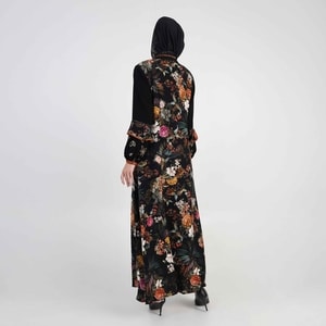 HIKMAT A1372 - Empress Bloom Abaya