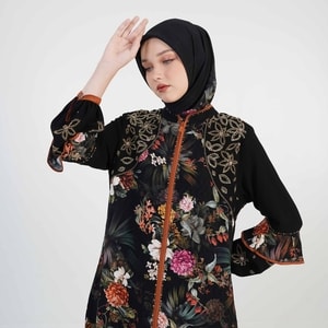 HIKMAT A1372 - Empress Bloom Abaya