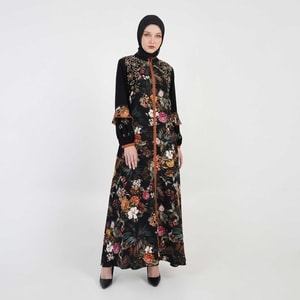 HIKMAT A1372 - Empress Bloom Abaya