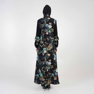 HIKMAT A1372 - Empress Bloom Abaya