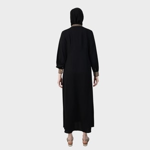 HIKMAT A1214 - Tazhib Subtile Abaya