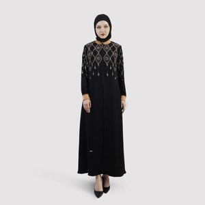 HIKMAT A3867 - Soleil Blush Abaya