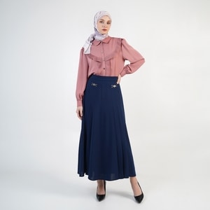 HIKMAT B4430 - Veloura Pleat Blouse