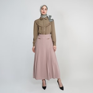 HIKMAT B4430 - Veloura Pleat Blouse
