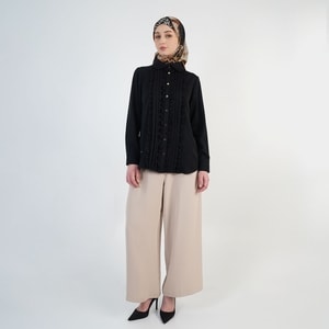 HIKMAT B4435 - Woodland Ruffle Blouse